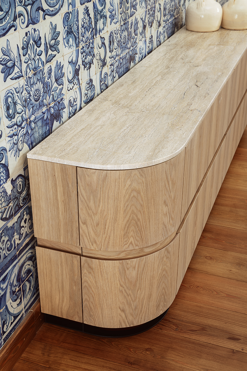 Crest Hana dressoir met afgeronde hoeken