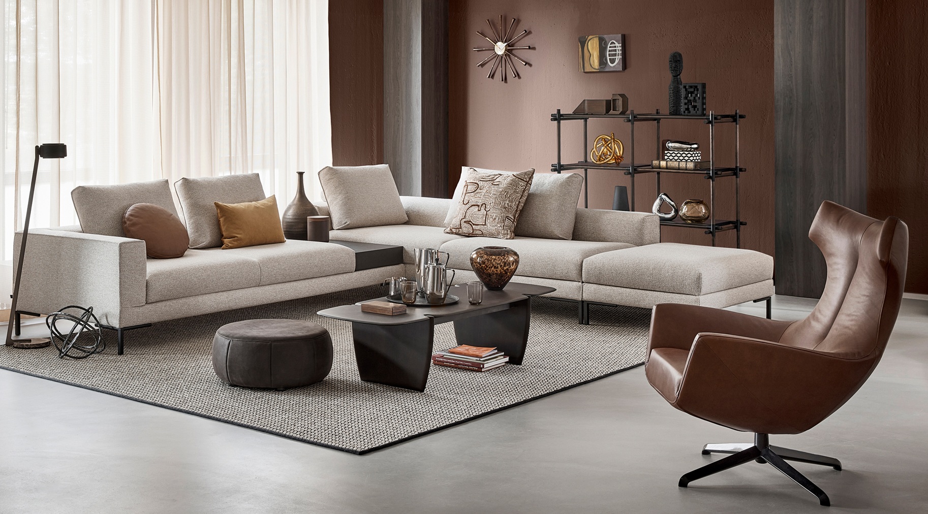Design On Stock Aikon Loungebank Hoogebeen Interieur