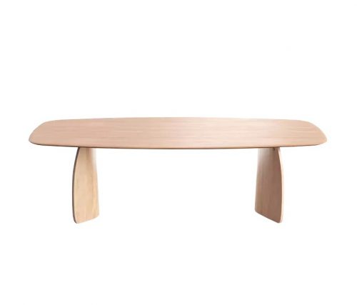Mobitec Dolmen Deens ovaal massief eiken eettafel