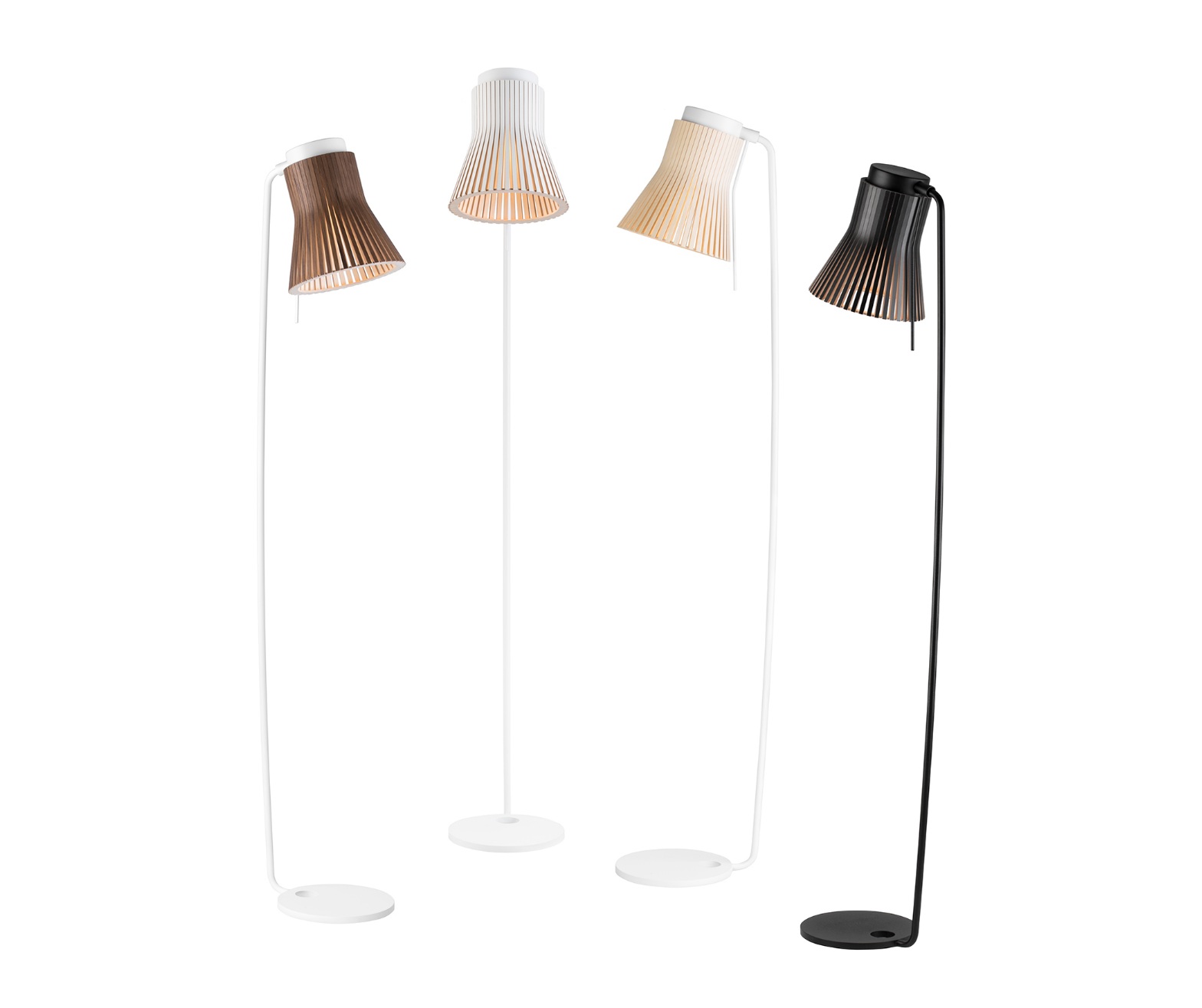 Secto Design Petite 4610 houten vloerlamp