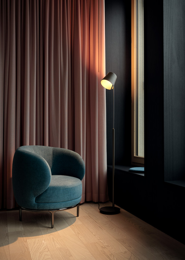 Baltensweiler FEZ S leeslamp in de kleur smaragd Baltensweiler FEZ S leeslamp smaragd