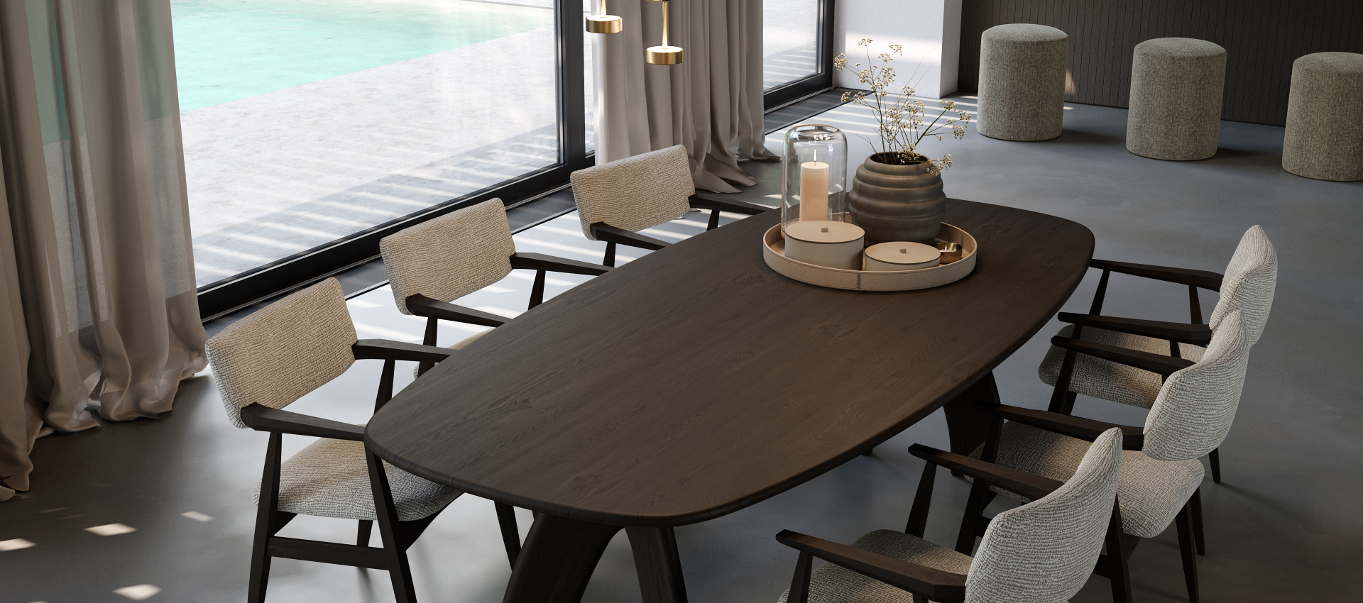 Hofstede Raanhuis Arona eettafel slider homepage | Hoogebeen Interieur