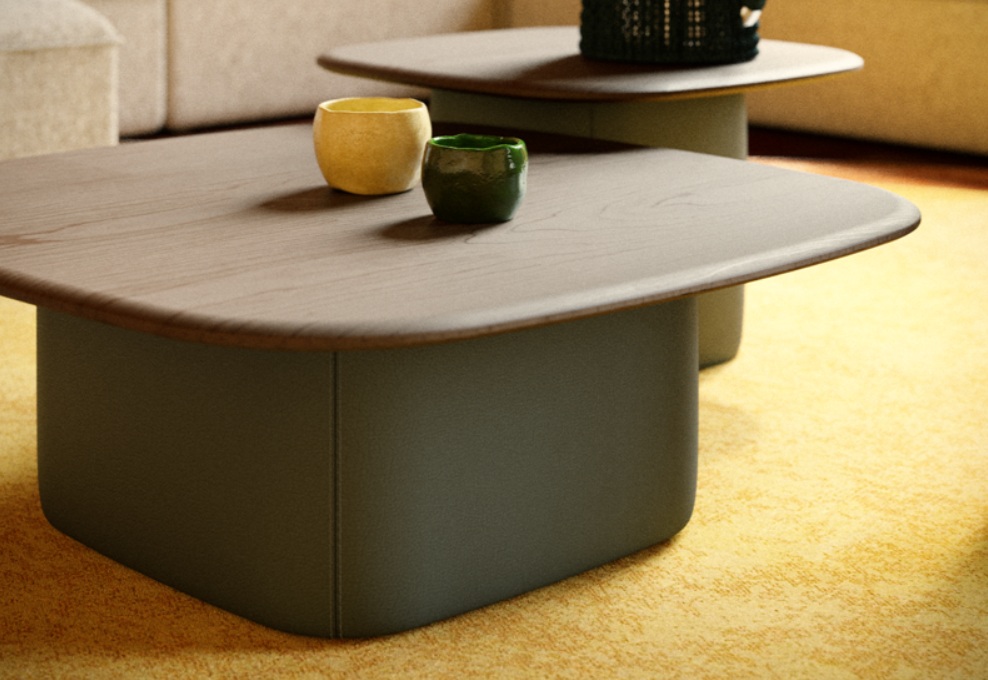 Pode Zabaz salontafel en bijzettafel