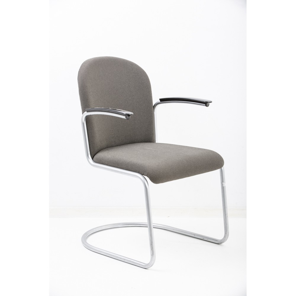 Dutch Originals Gispen 413R eetkamerstoel frame chroom