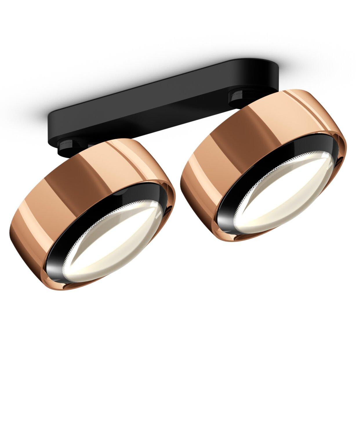 Occhio Pui Alto Doppio met een rose gold kleur Occhio Pui Alto Doppio rose gold