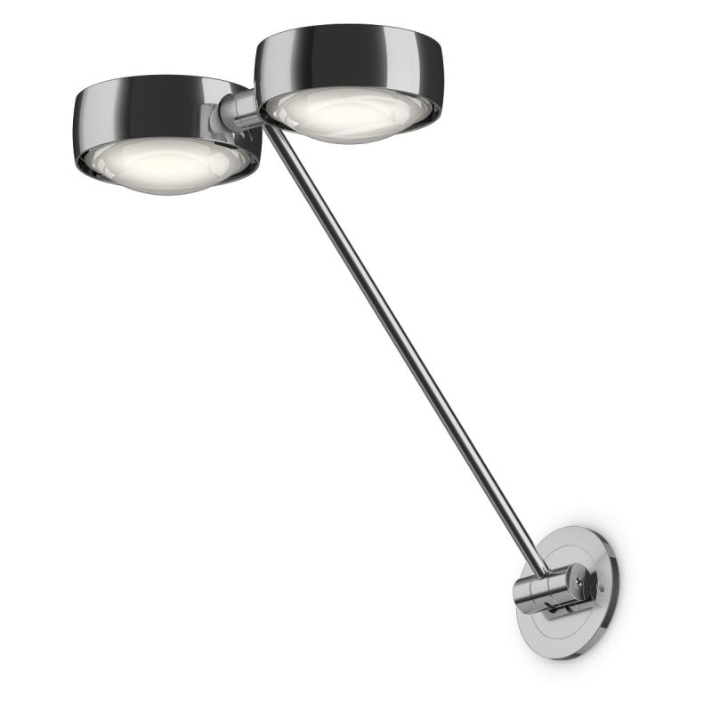 Occhio Sento parete doppio wandlamp chroom Occhio Sento parete doppio wandlamp chroom