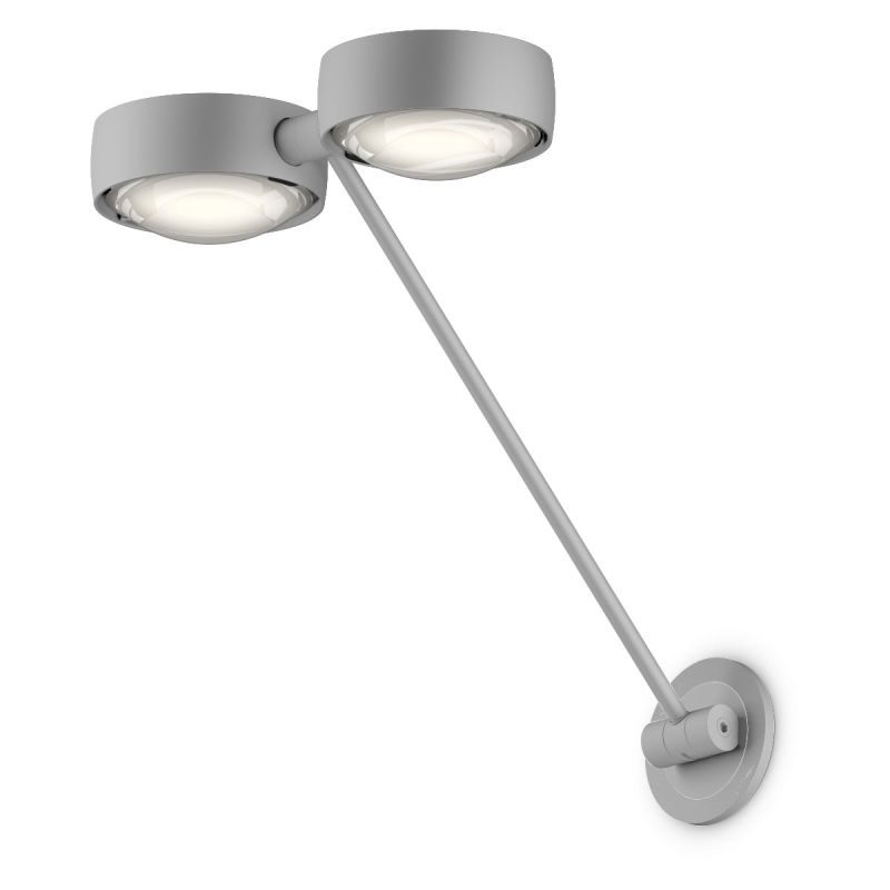 Occhio Sento parete doppio wandlamp mat chroom Occhio Sento parete doppio wandlamp mat chroom