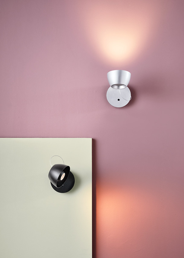 Baltensweiler IRIO W in de kleur zwart en aluminium Baltensweiler IRIO W zwart en aluminium