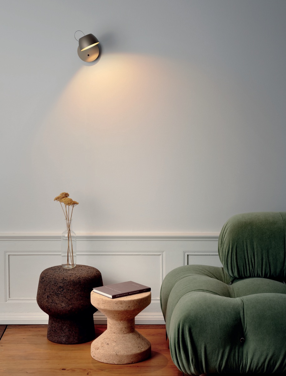 Baltensweiler Irio W bronze wandlamp Baltensweiler Irio W bronze wandlamp
