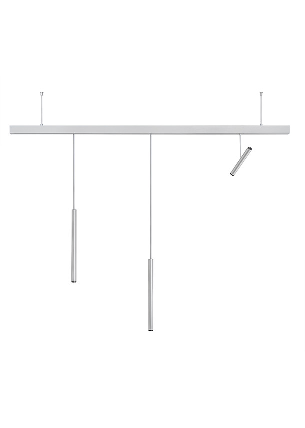 Baltensweiler LINIjA D hanglamp aluminium