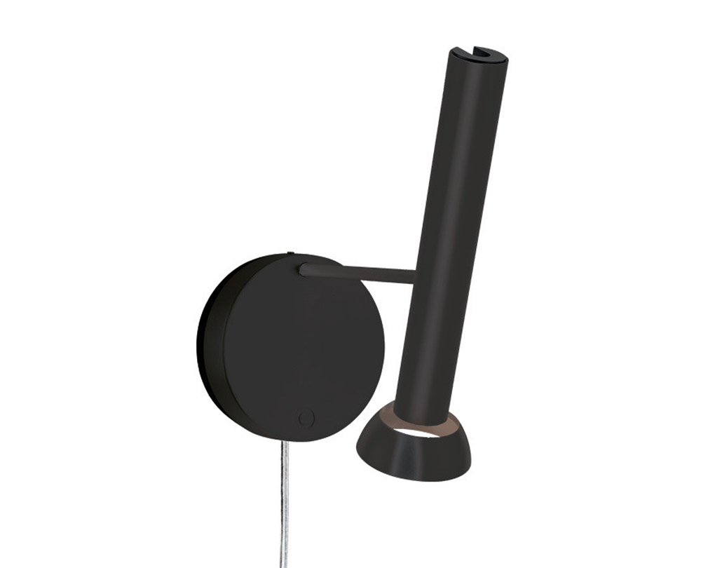 Baltensweiler Topoled W wandlamp zwart