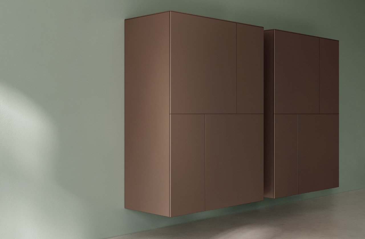 Coesel Capri 280 hangende design kasten brons