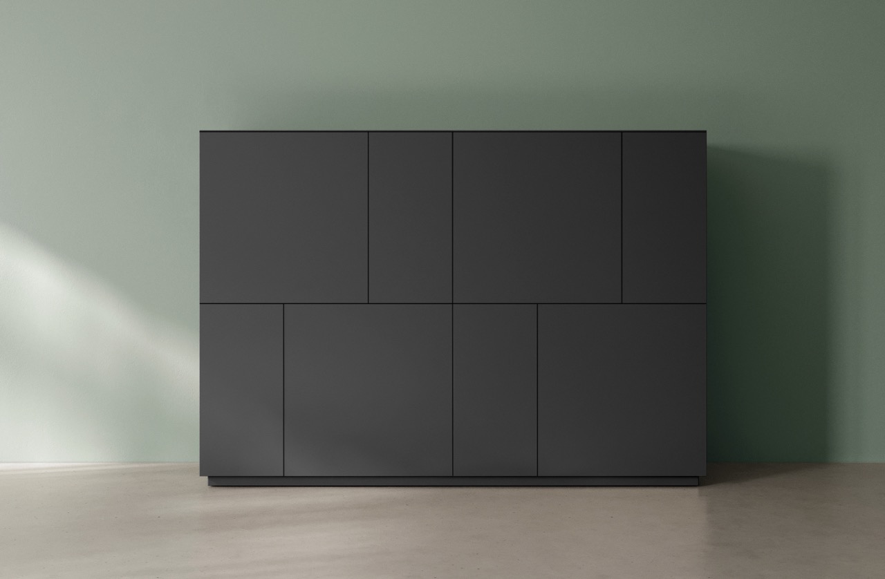 Coesel Capri 560 bergkast carbon zwart