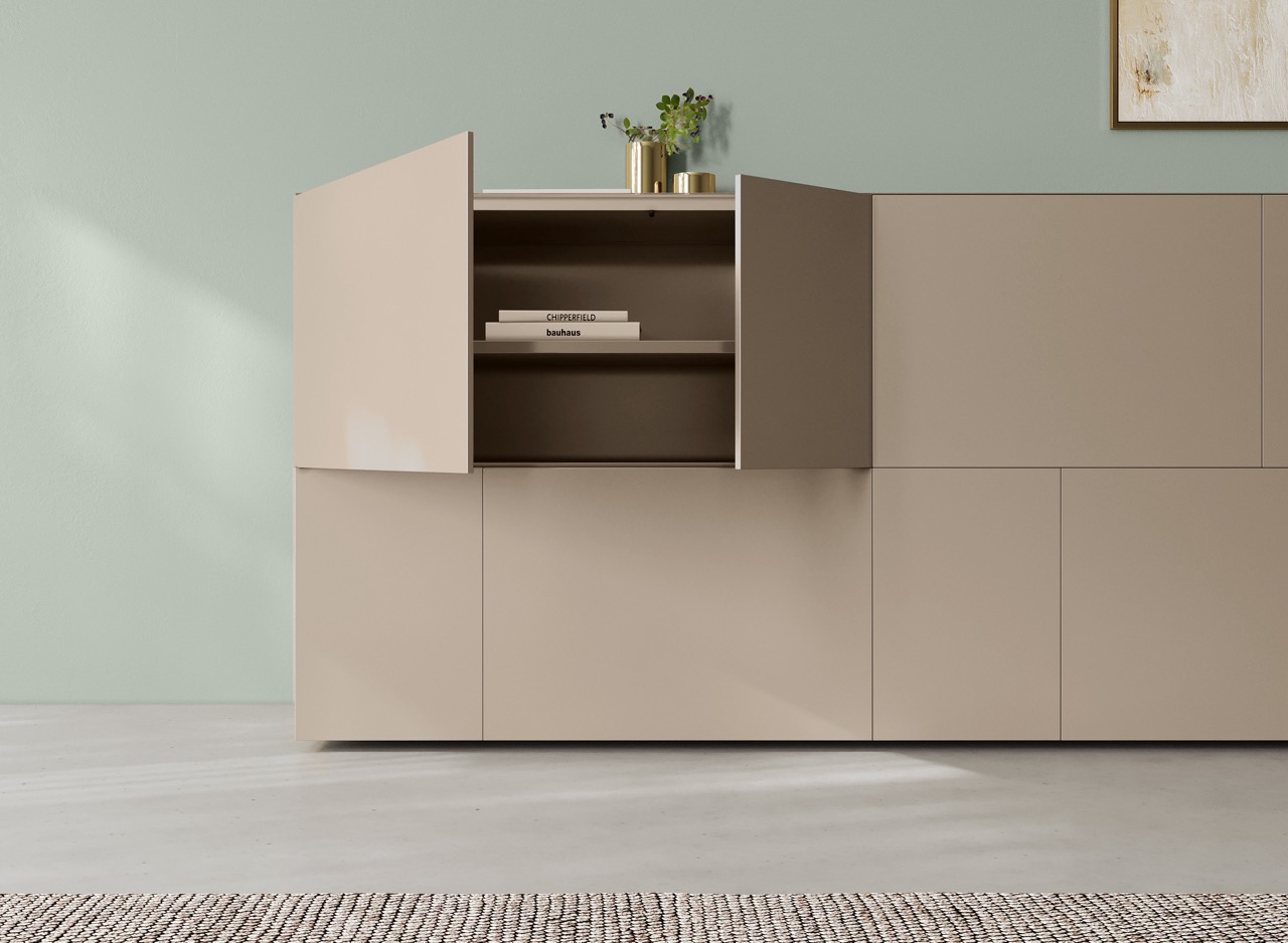 Coesel Capri 810 design dressoir in kleur Sahara Coesel Capri 810 design dressoir