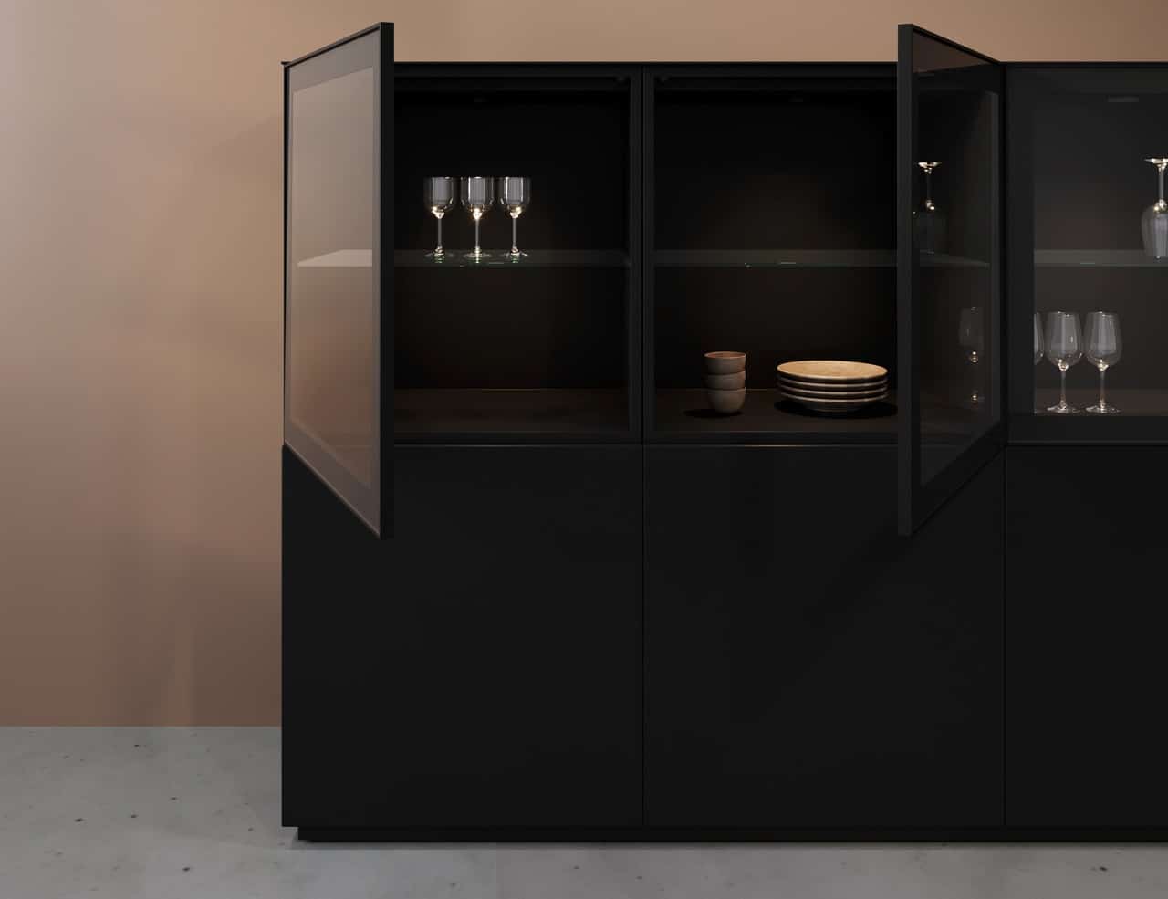 Coesel Cobra vitrinekast 980-GL4