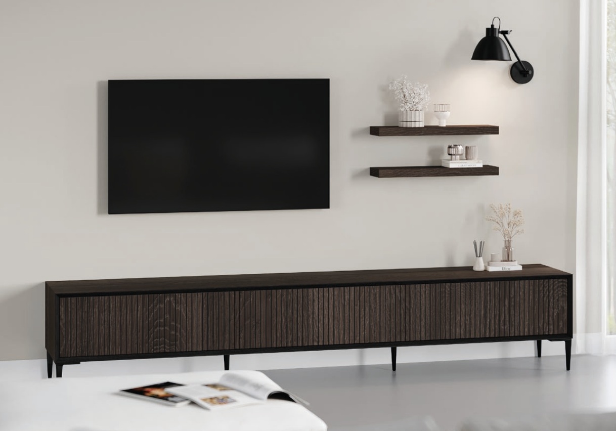 OaXLiving Elegant Stripes Floor tv meubel