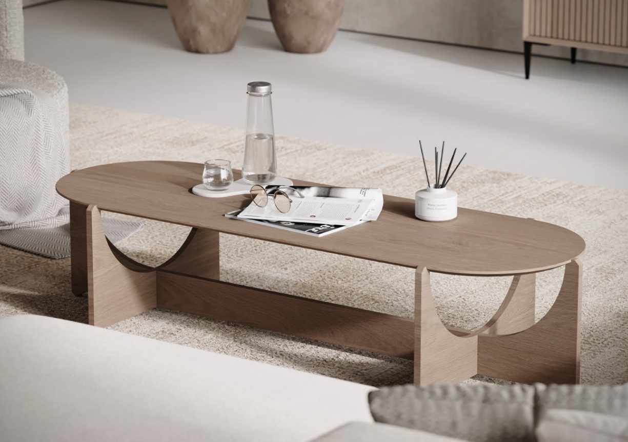 OaXLiving Oval salontafel