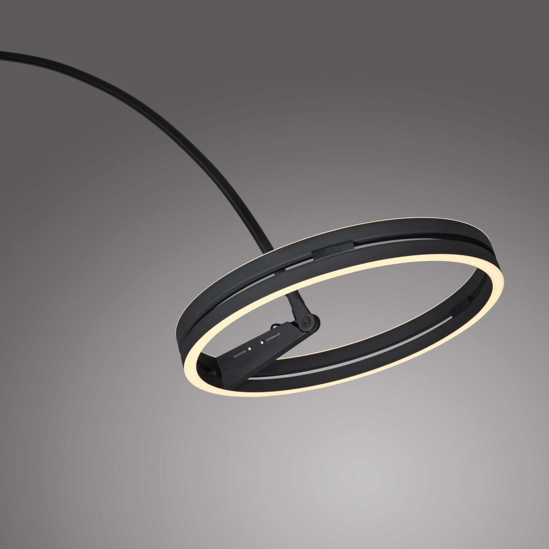 Paul Neuhaus Booglamp PURE Loop-Bow uplight als downlight