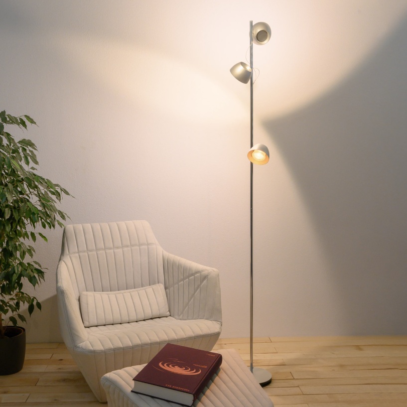 Baltensweiler Irio S vloerlamp brons sfeer