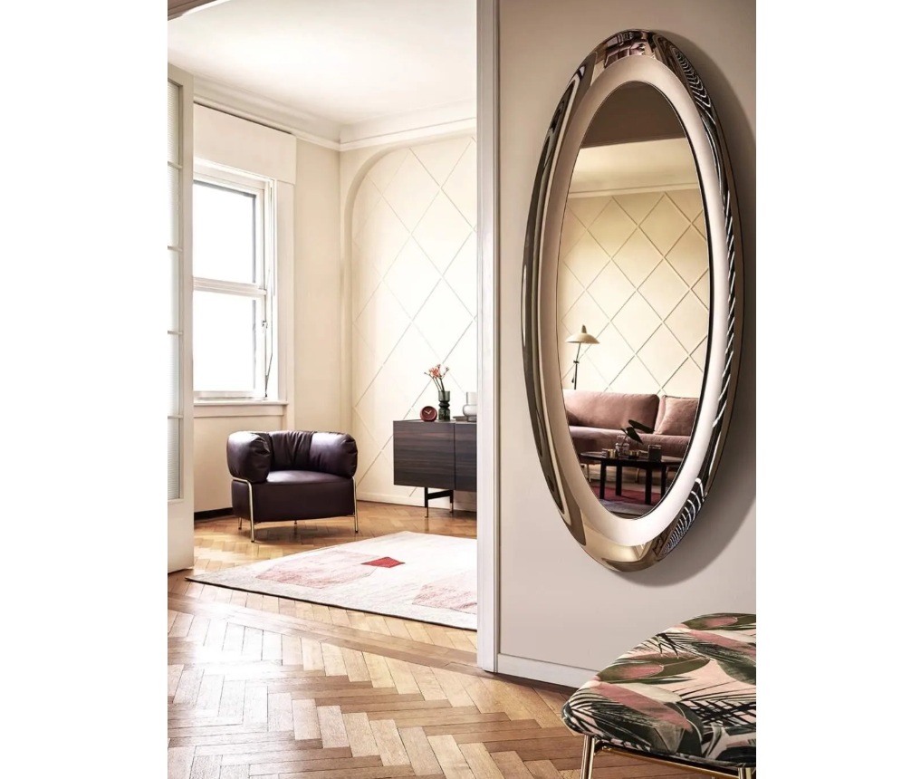 Calligaris spiegel Surface brons Calligaris spiegel Surface