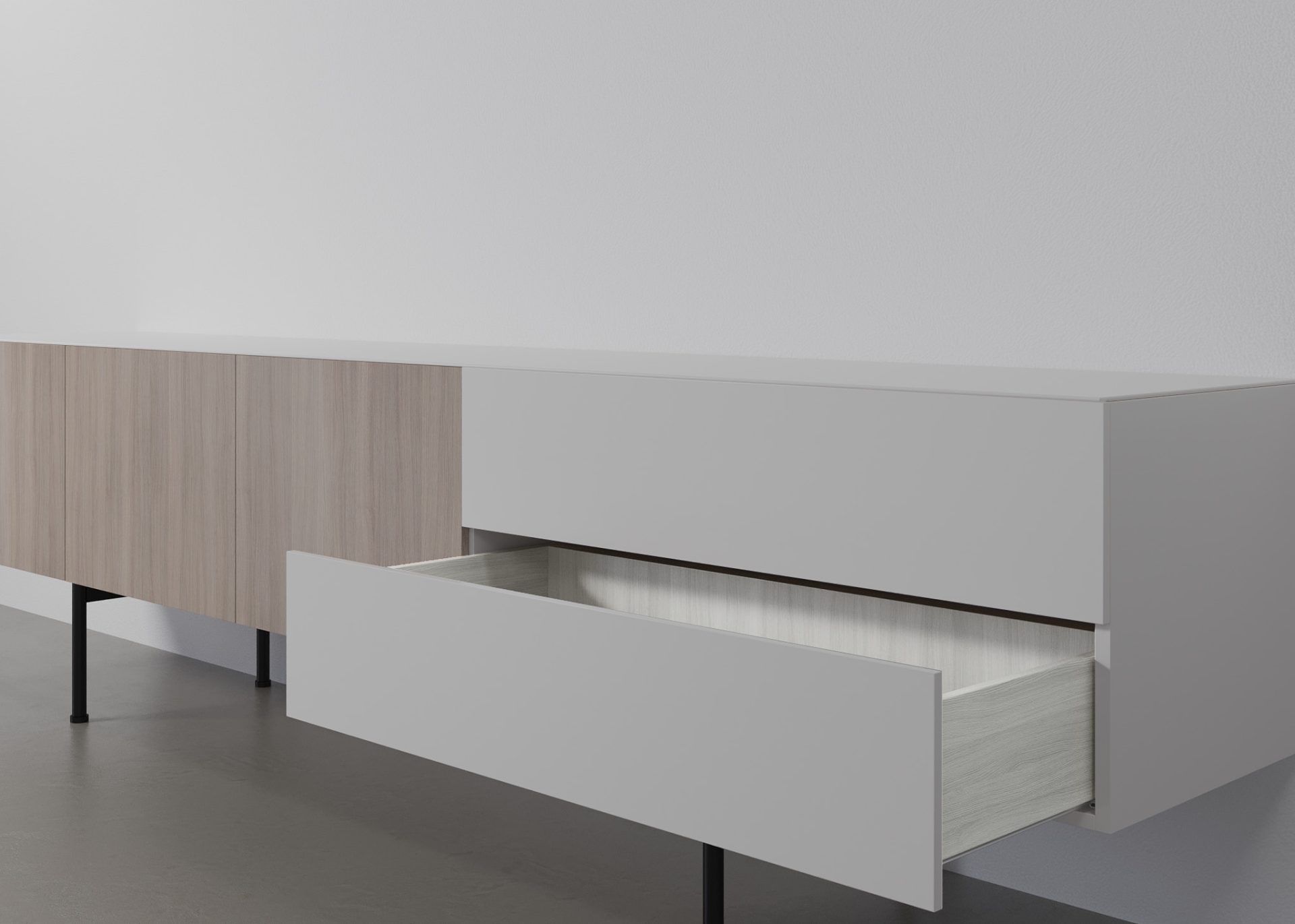 Coesel Capri Riva dressoir met 2 lade