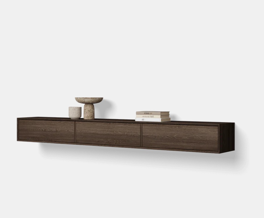 OaXLiving Solid Free tv meubel brown grey