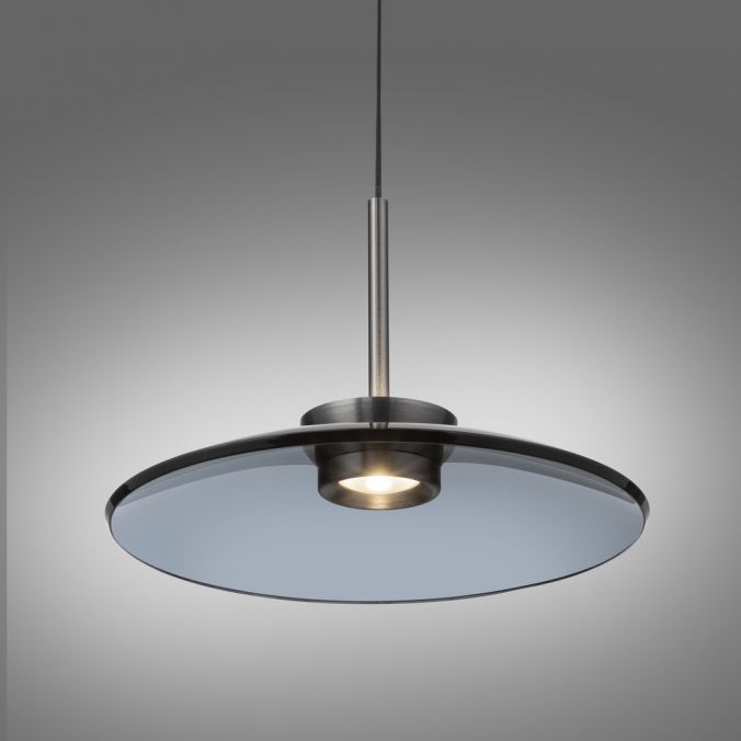 Paul Neuhaus PURE E-Moon hanglamp rook glas