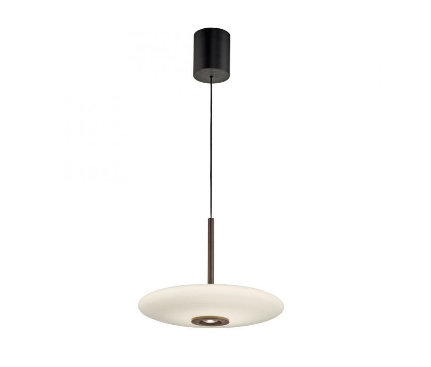 Paul Neuhaus PURE E-Vitrum hanglamp dark-metal brown Paul Neuhaus PURE E-Vitrum hanglamp dark-metal brown