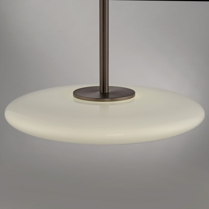 Paul Neuhaus PURE E-Vitrum hanglamp in de kleur donker bruin Paul Neuhaus PURE E-Vitrum hanglamp donker bruin