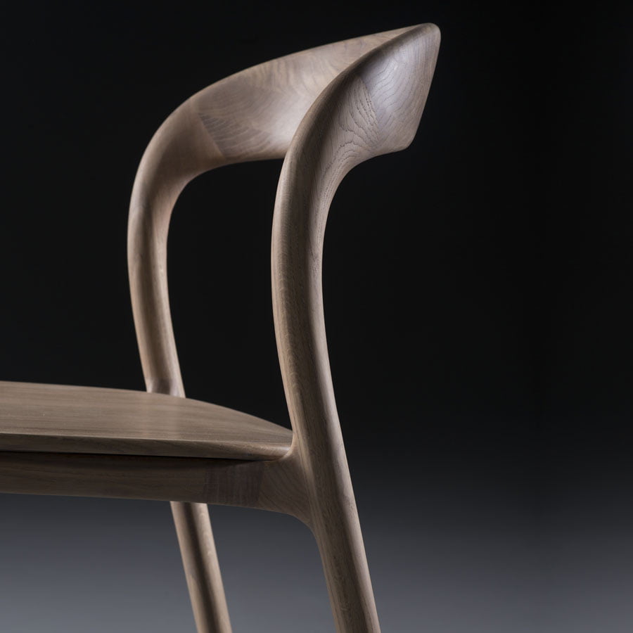 Artisan Neva light chair houten zitting