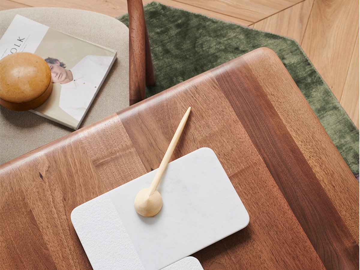 Artisan design Latus eettafel tafelblad noten