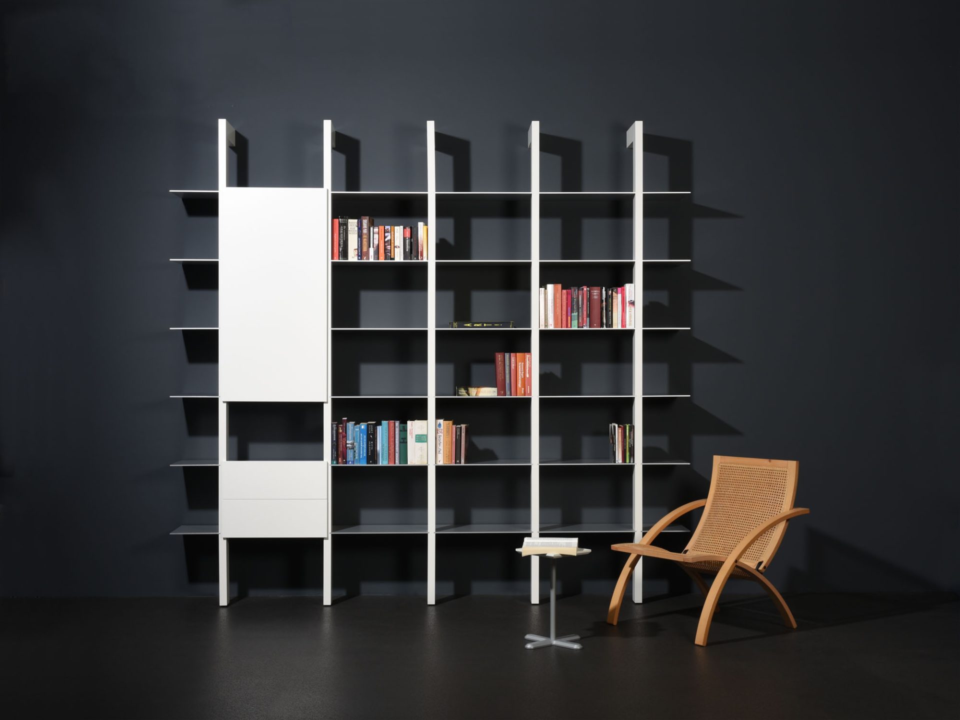 Castelijn Groove-XS boekenkast met deur en lades