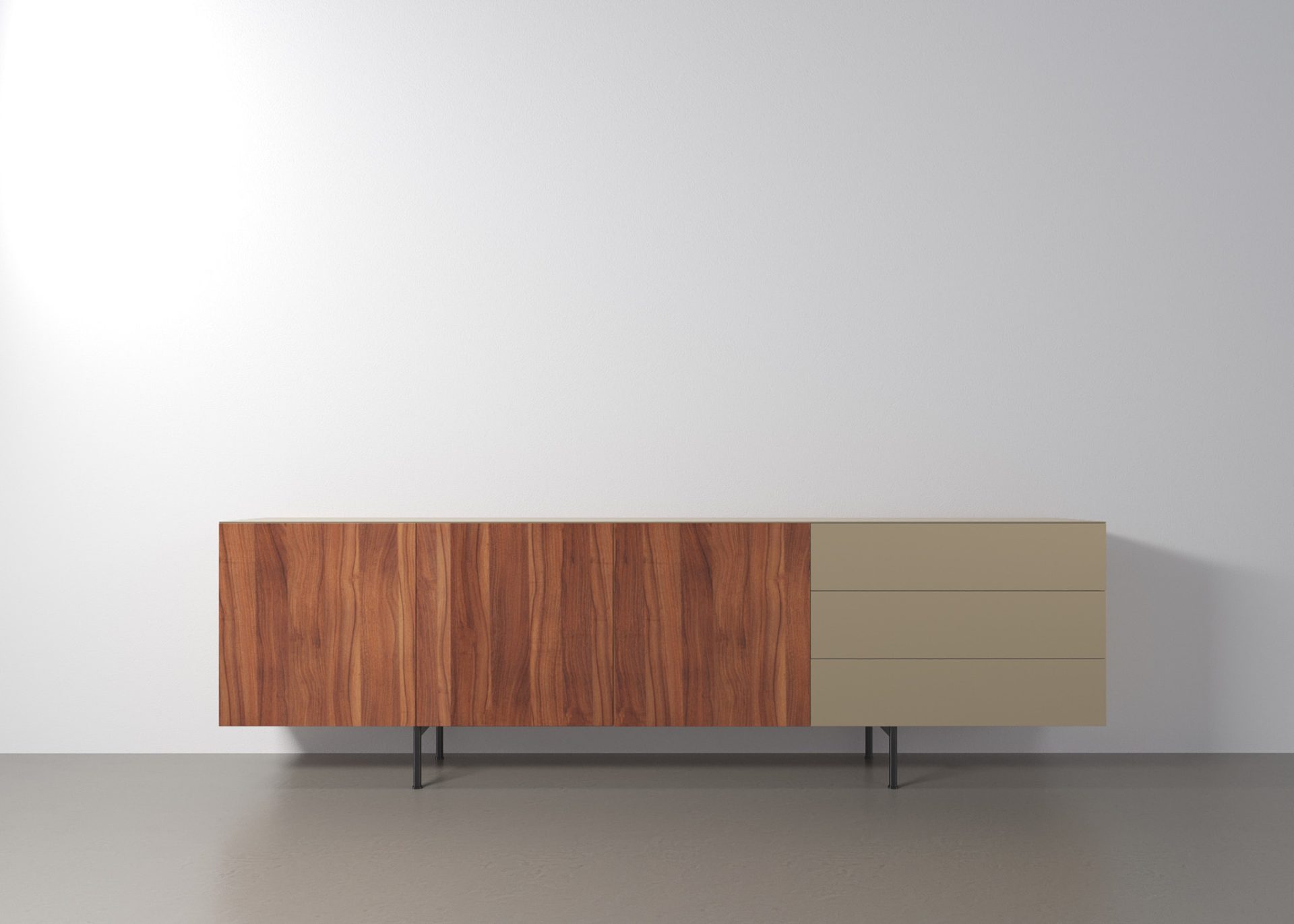 Coesel Capri Riva 740 dressoir op frame Coesel Capri Riva dressoir 740