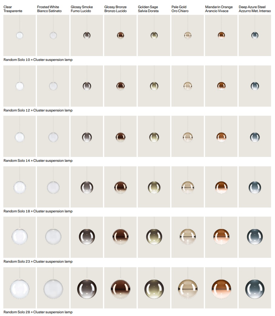 Lodes Random Solo glas kleuren