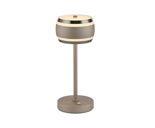 Paul Neuhaus Pure Falling Rings tafellamp brons accu