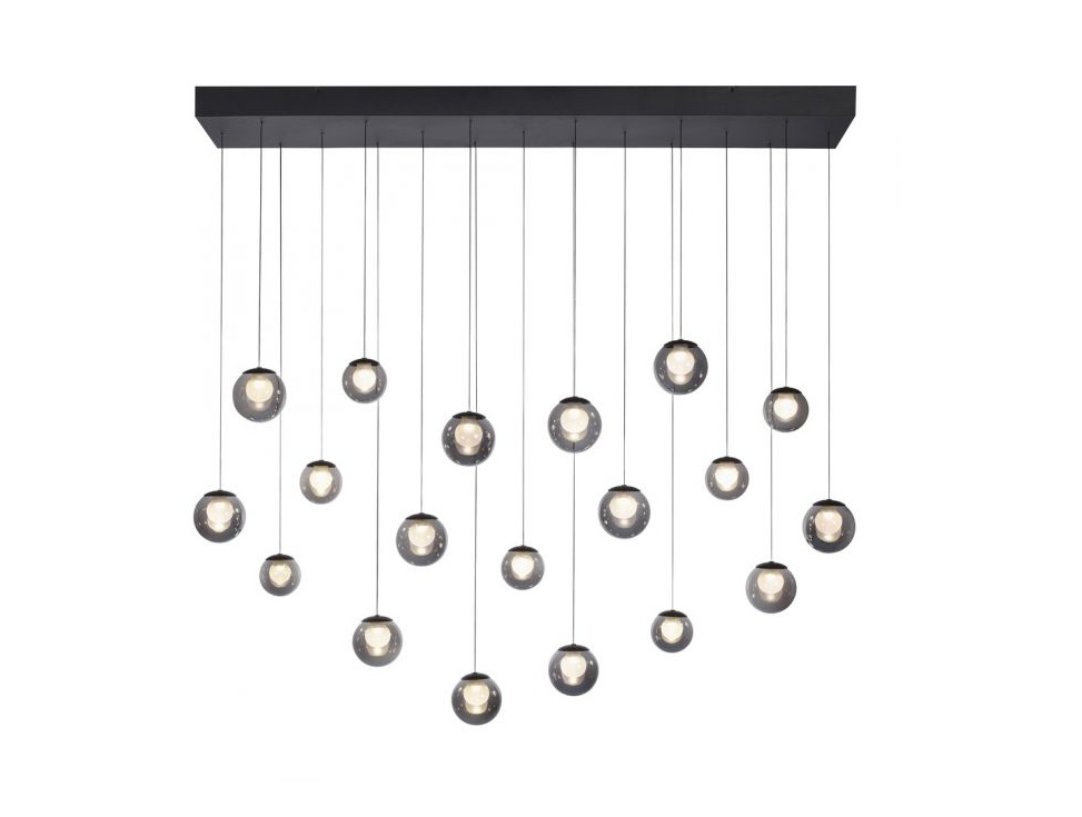 Paul Neuhaus PURE Popup 19 lichts hanglamp Mystic Grey