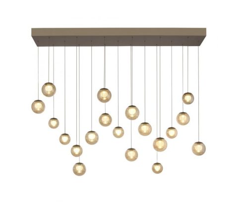 Paul Neuhaus PURE Popup 19 lichts hanglamp brons