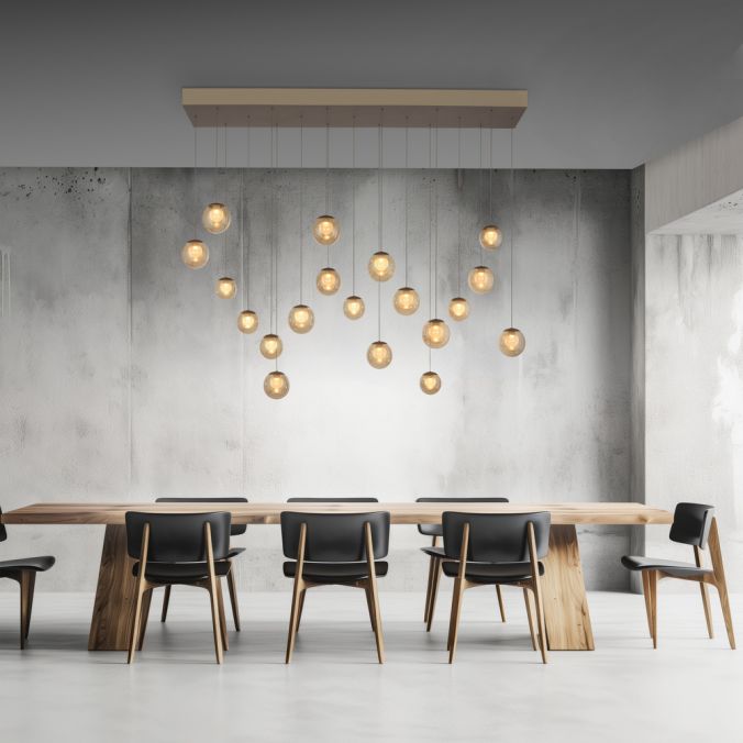 Paul Neuhaus PURE Popup 19 lichts hanglamp