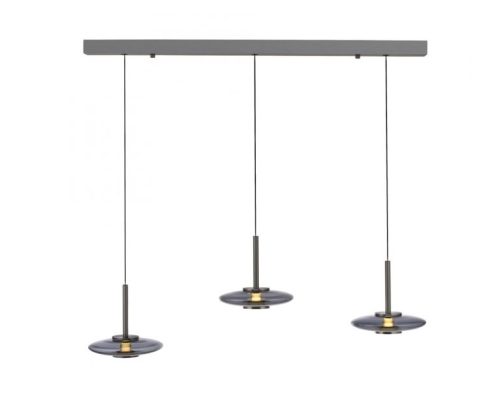 Paul Neuhaus PURE Vitrum 3-lichts Platin grau