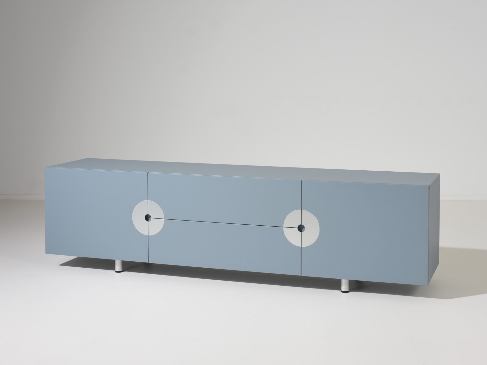 Castelijn Disk TV lowboard KD-LA met 2 deuren en 2 laden Castelijn Disk TV lowboard KD-LA