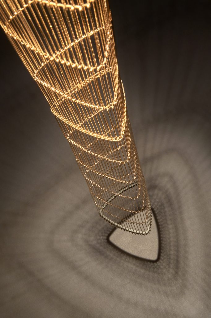 Jacco Maris Needles en Pins hanglamp messing
