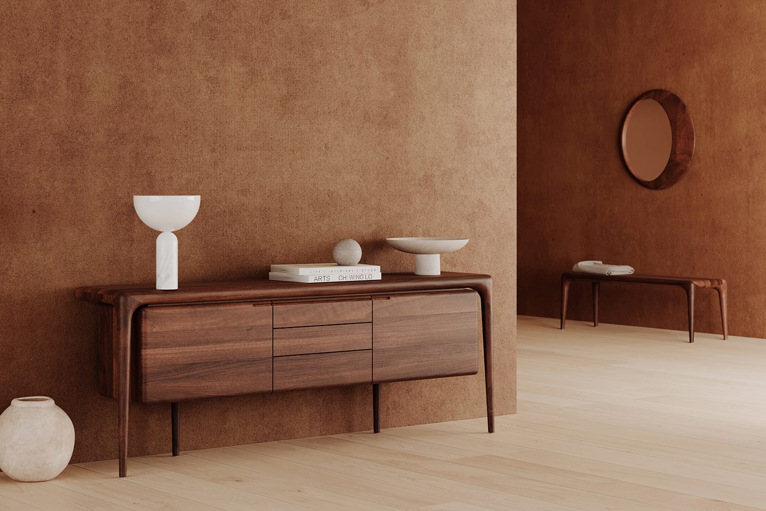 Artisan Latus sideboard noten