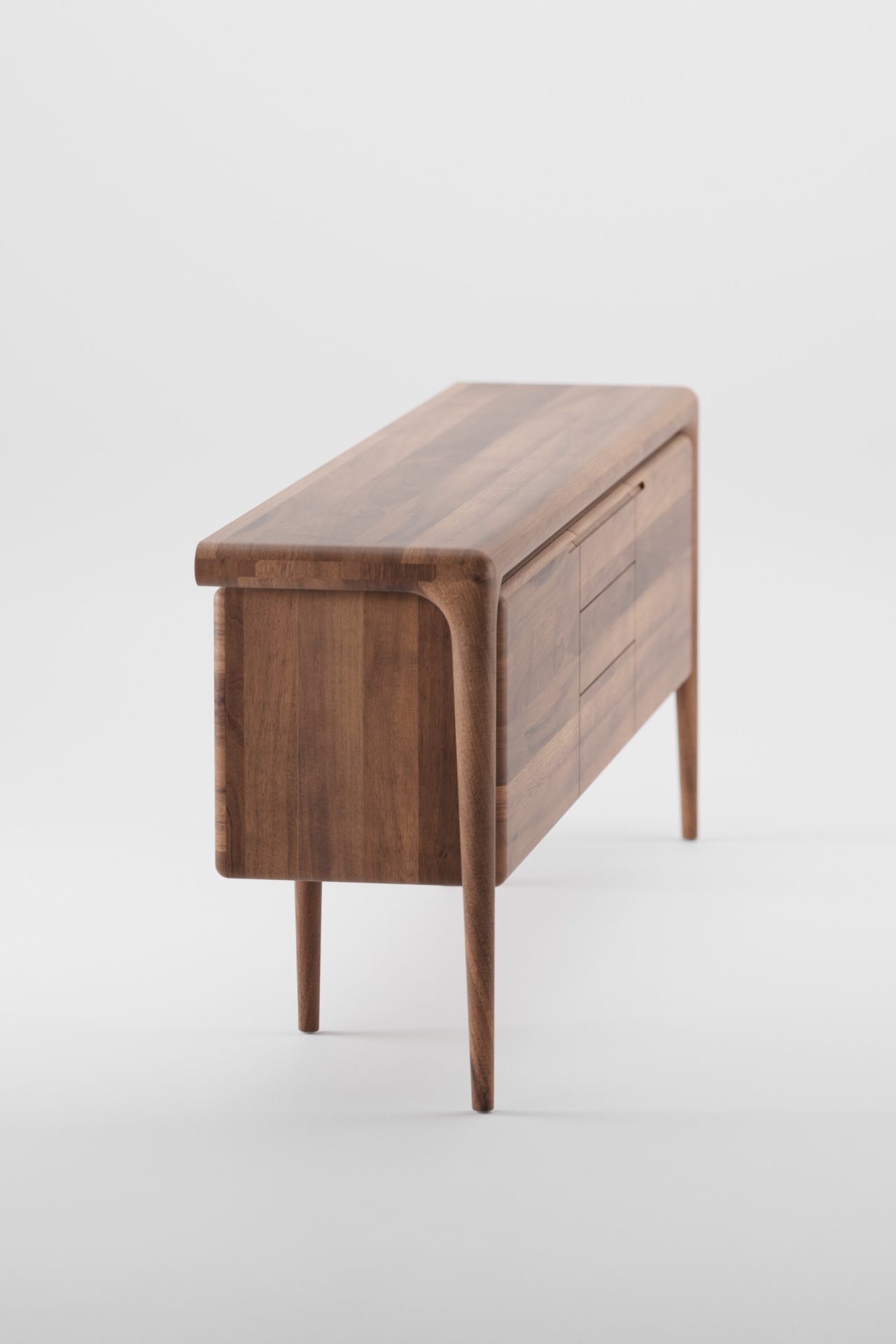 Zijaanzicht van Artisan Lotus sideboard Zijaanzicht van Artisan Lotus sideboard