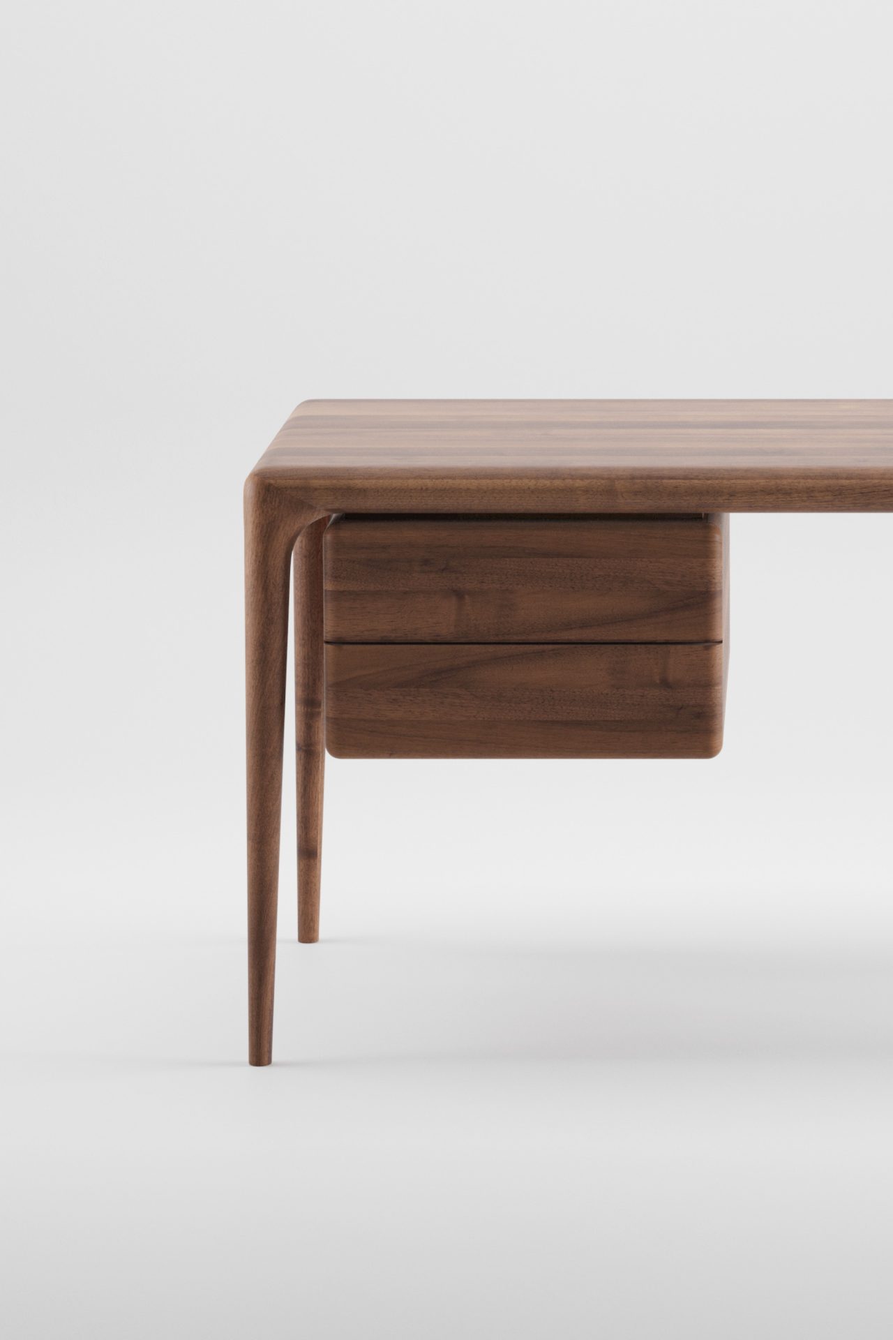 Artisan design Latus desk bureau met 2 lades links of rechts te plaatsen