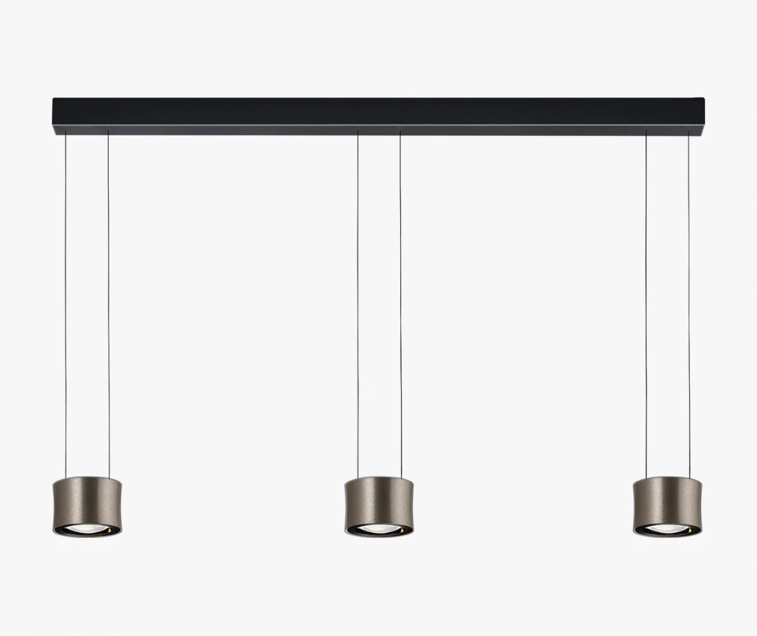 Bankamp Impulse 3-delige hanglamp