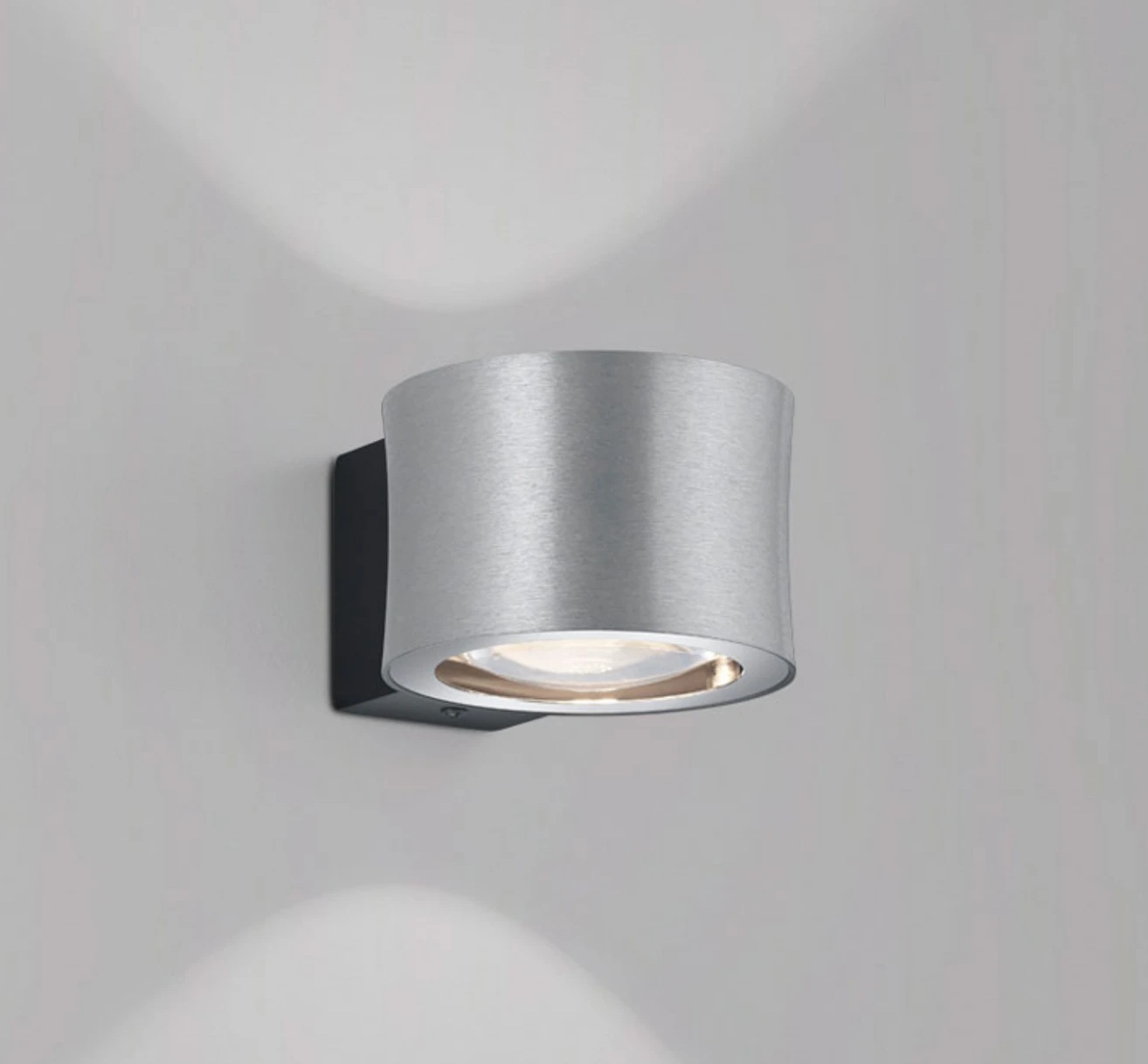 Bankamp Impulse wandlamp nickel mat