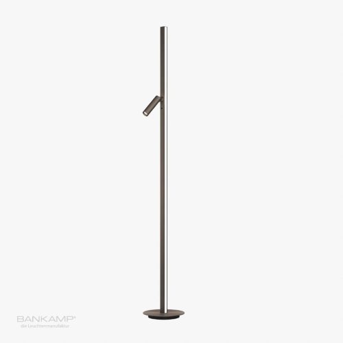 Bankamp Line LED design vloerlamp brons