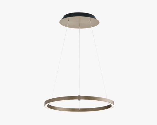 Bankamp Line ronde hanglamp brons