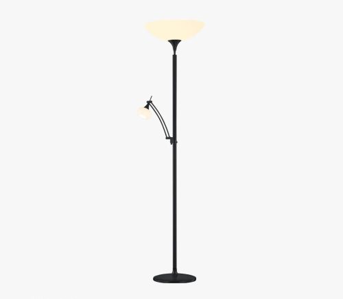 Bankamp Opera vloerlamp met leeslamp zwart