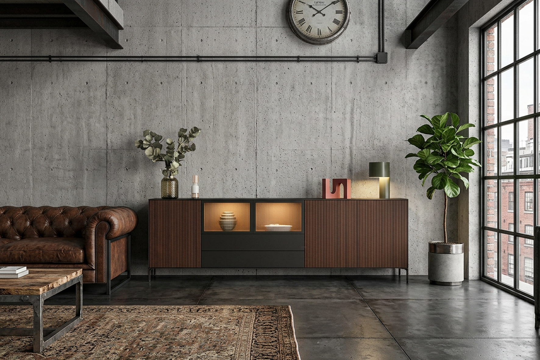 Saunaco Barras industriële look | Hoogebeen Interieur